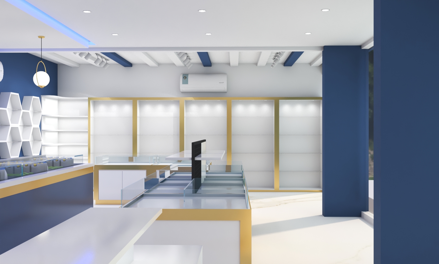nut shop design