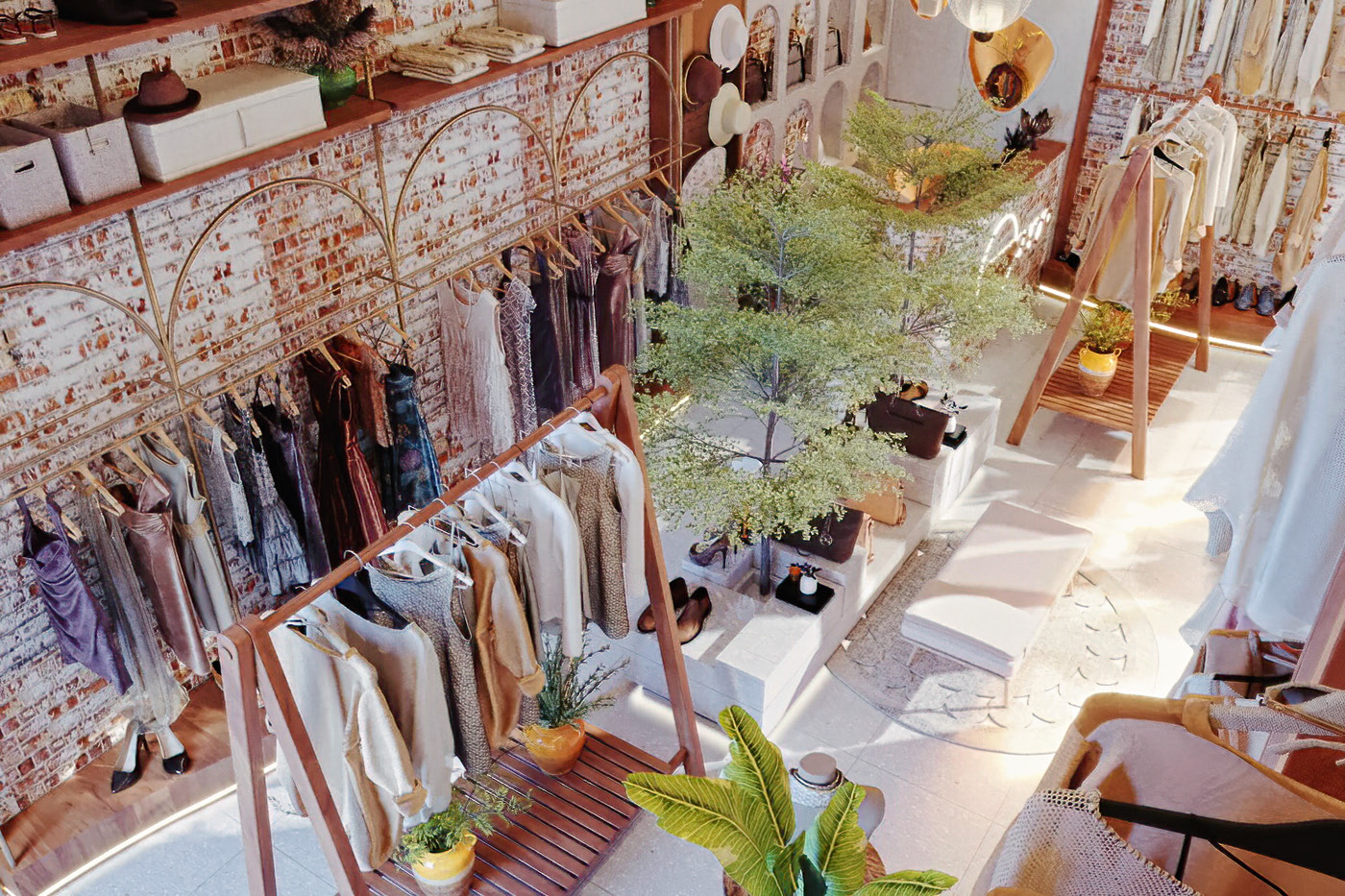 clothing shop layout
