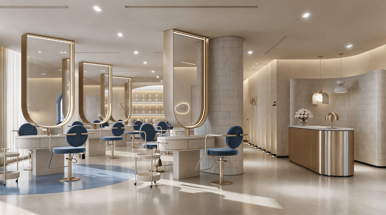 beauty salon design