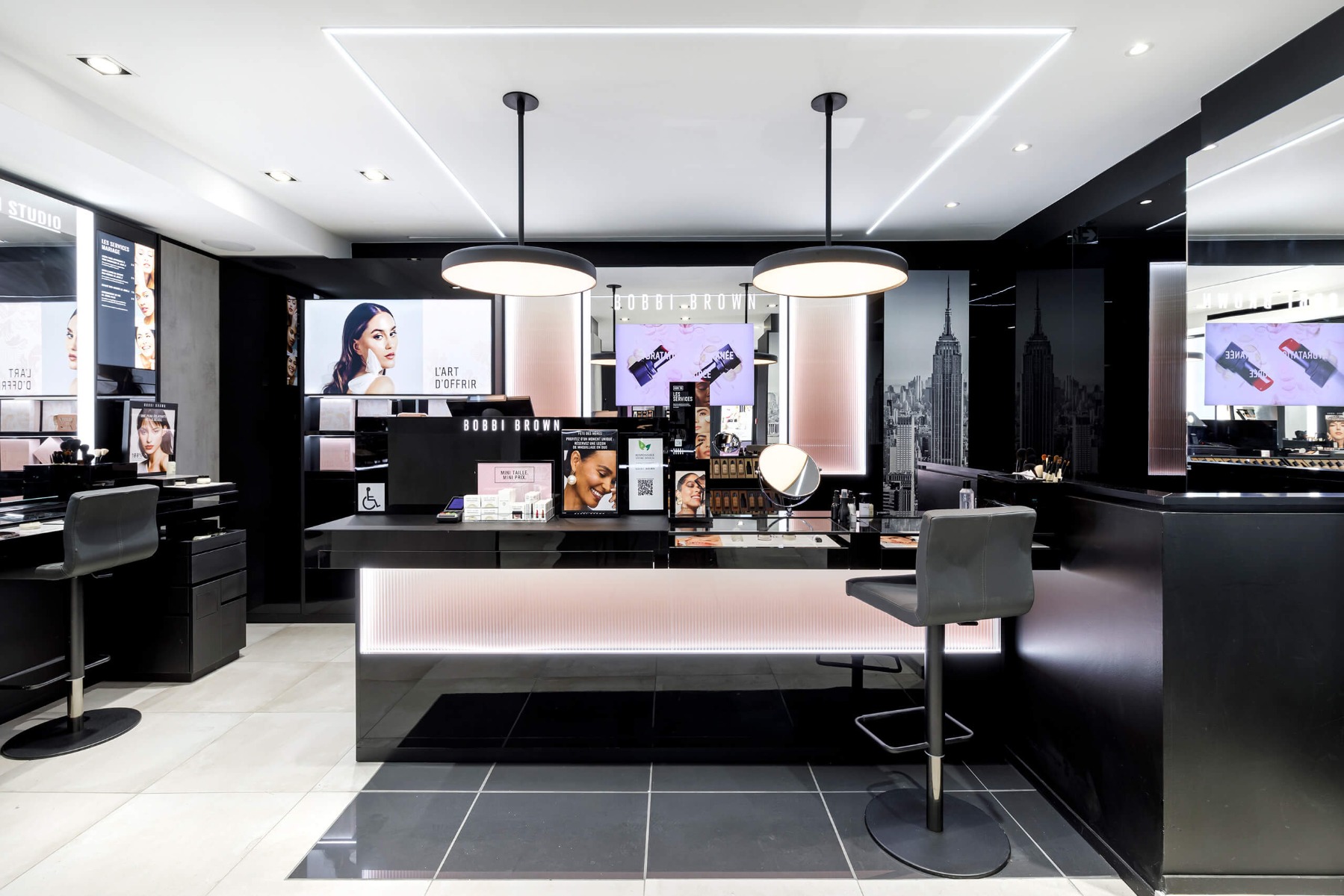 cosmetic store design
