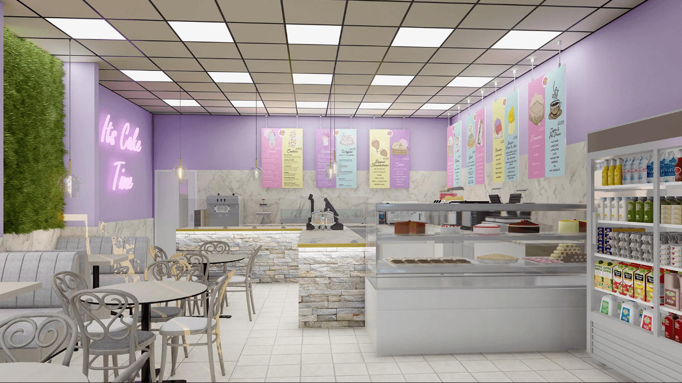 Dessert Shop design