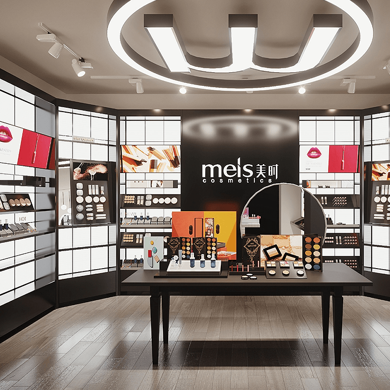 makeup shop design