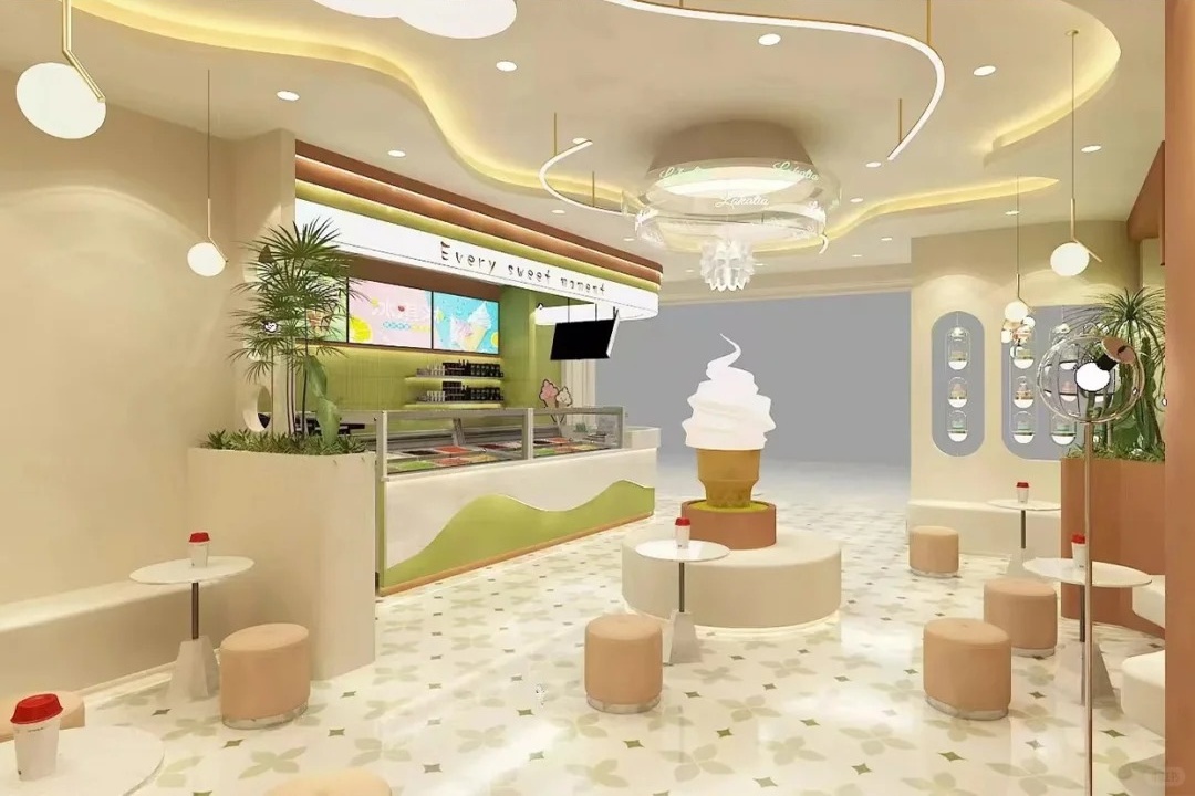 ice cream shop
