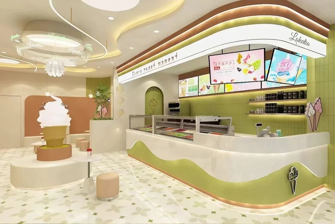ice cream shop
