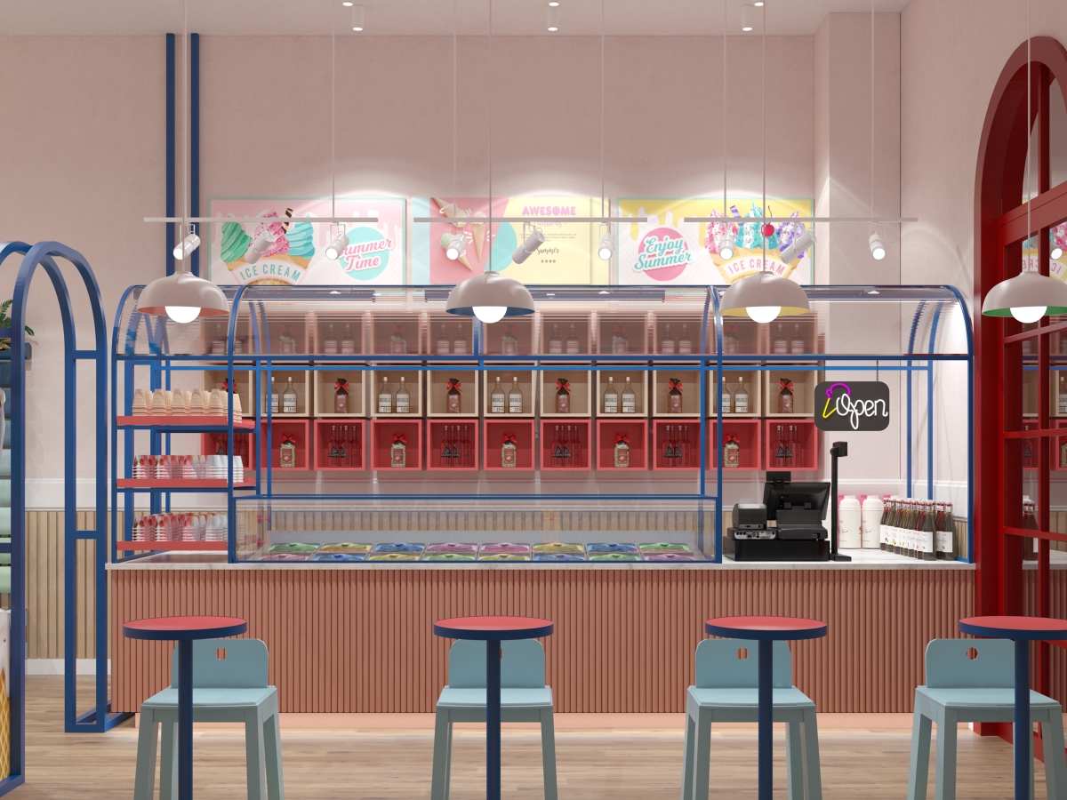 ice cream shop