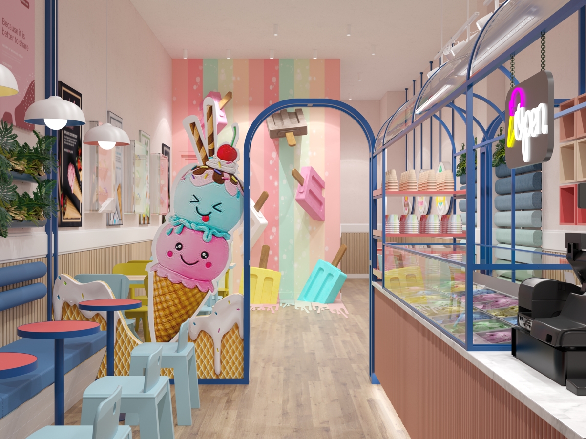 ice cream shop