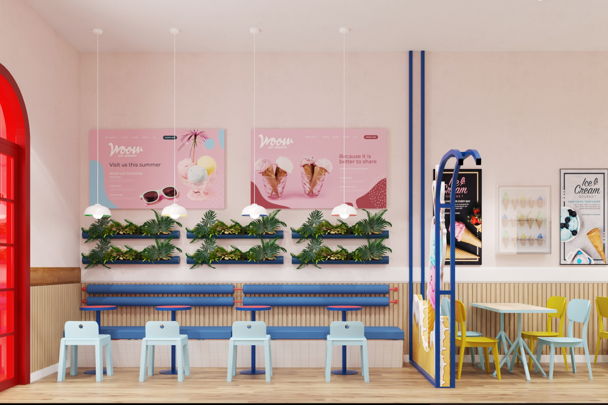 ice cream shop