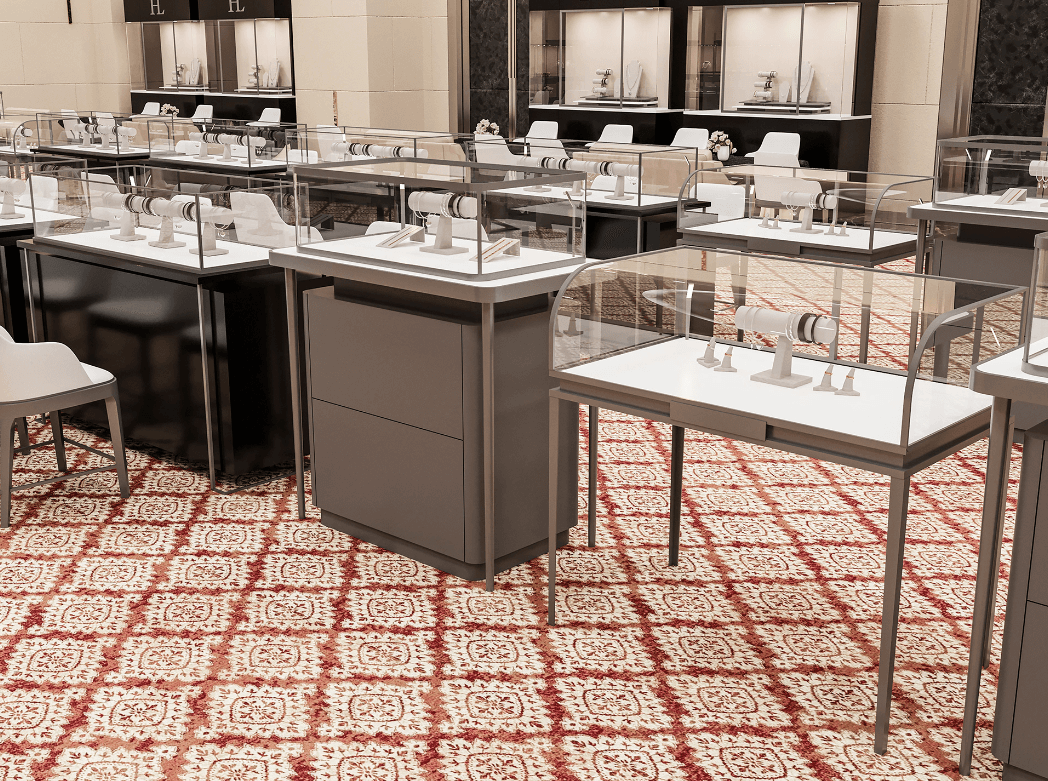Exhibition hall counter