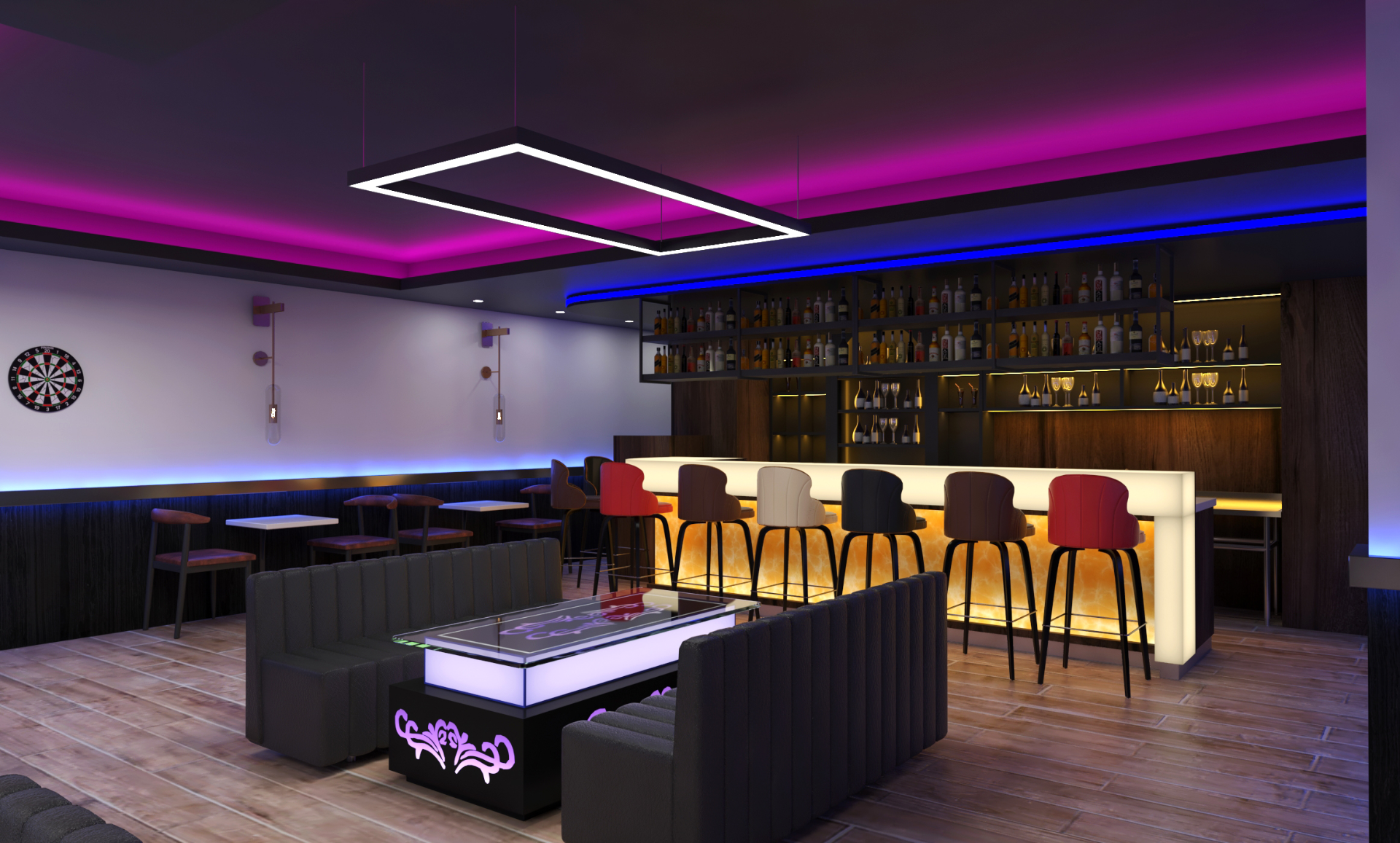 bar counter