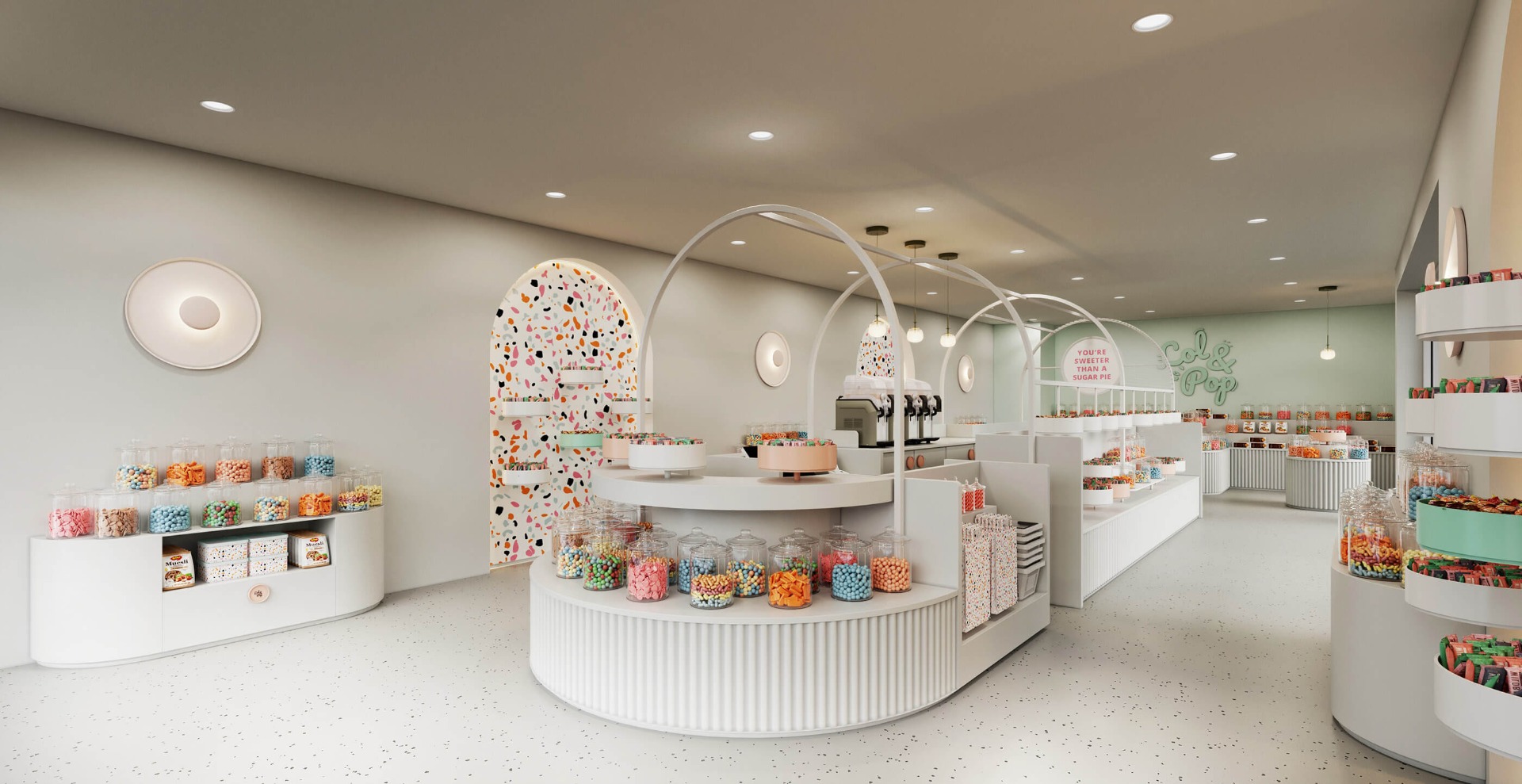 candy store design