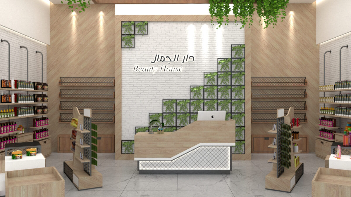 makeup store design
