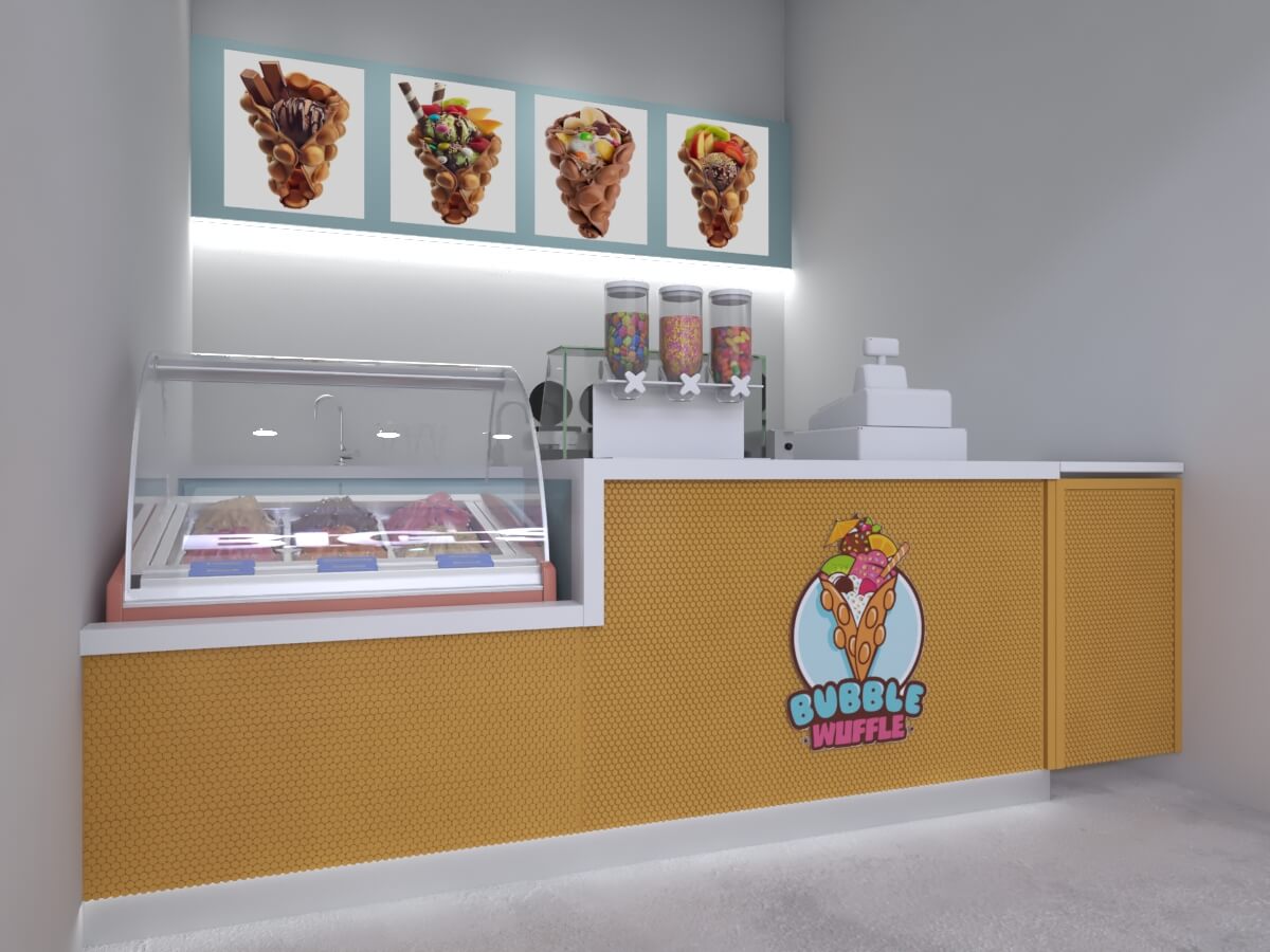 food shop counter