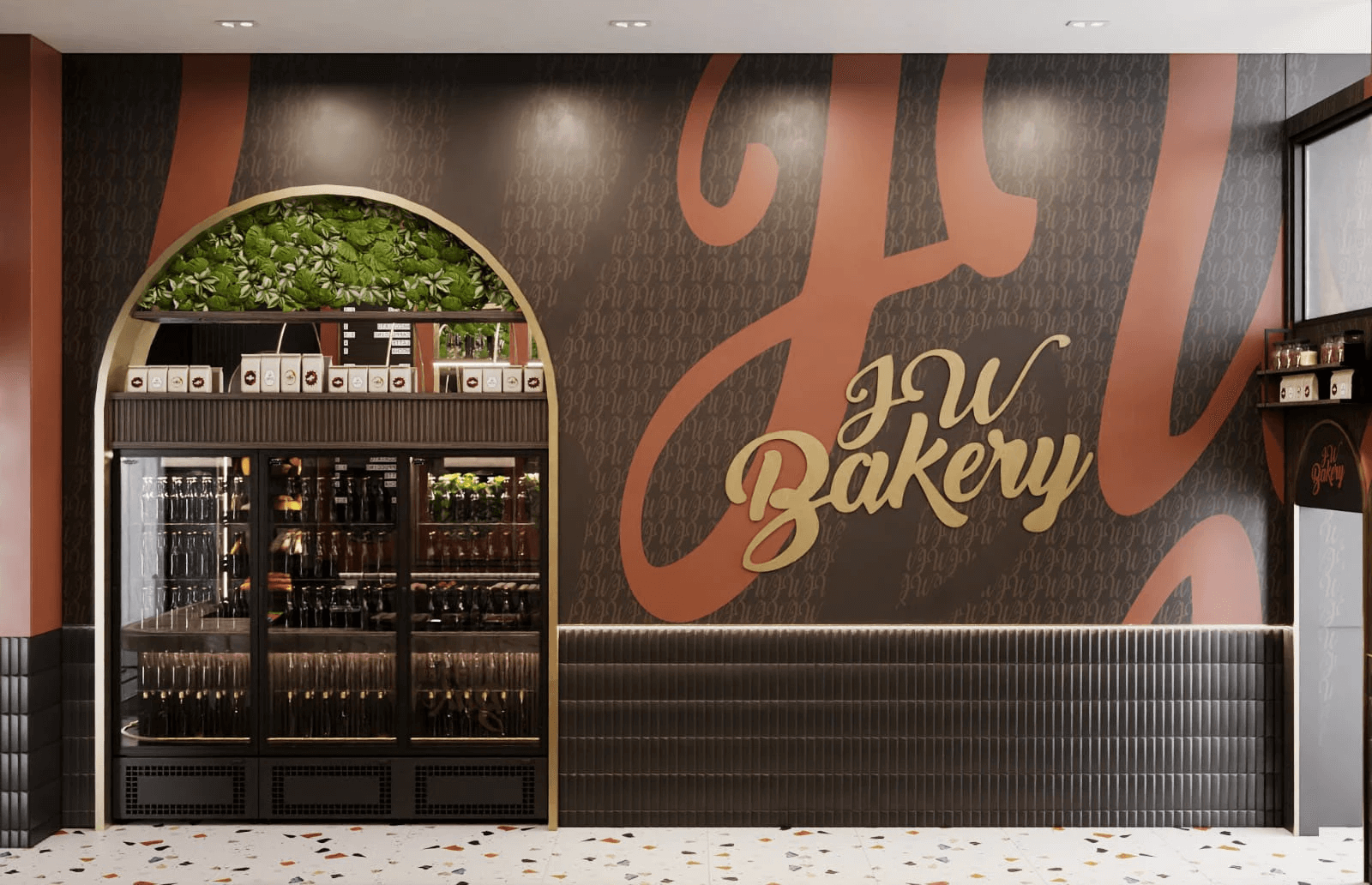 bakery counter