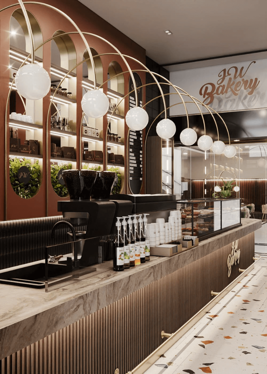 bakery counter