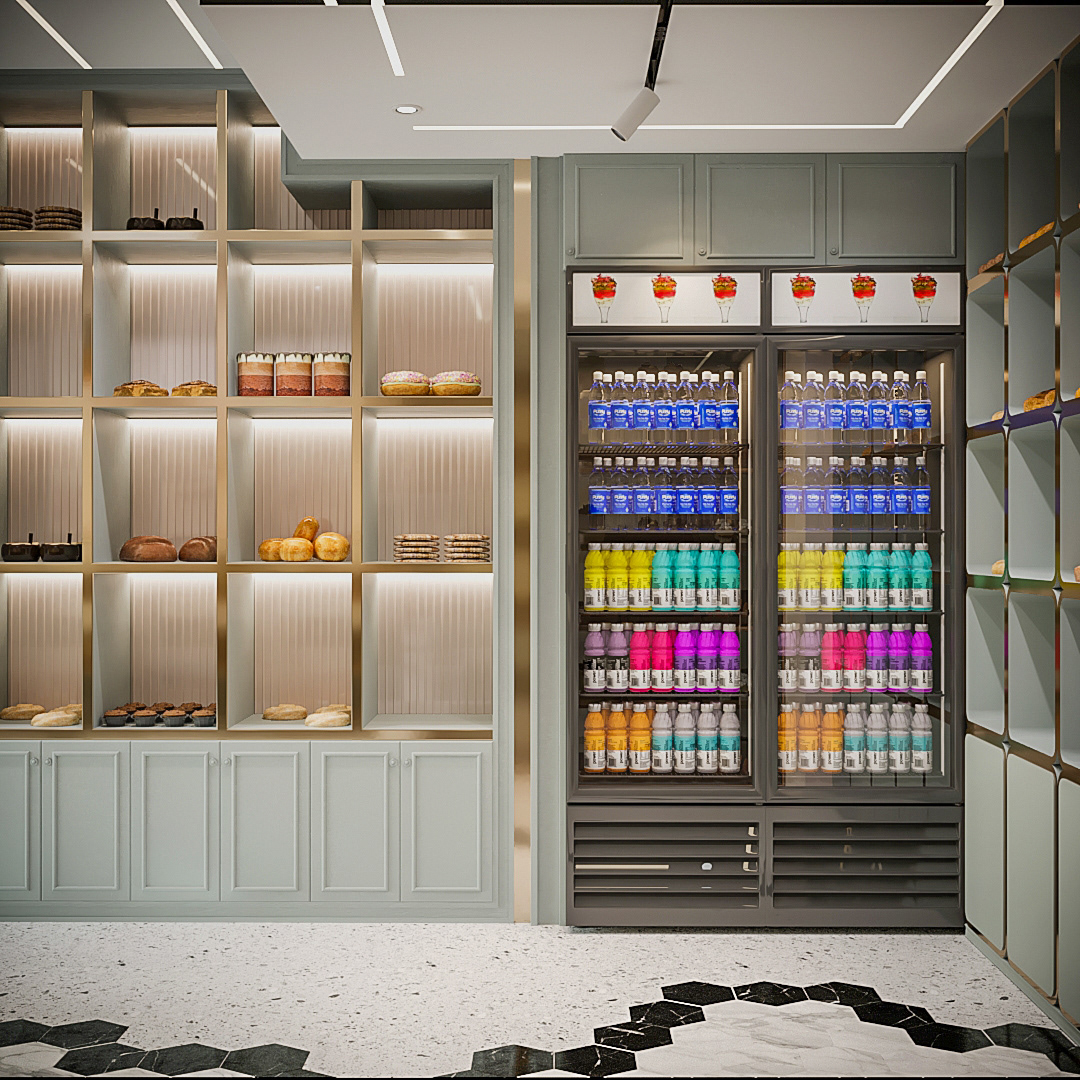 bakery shelf
