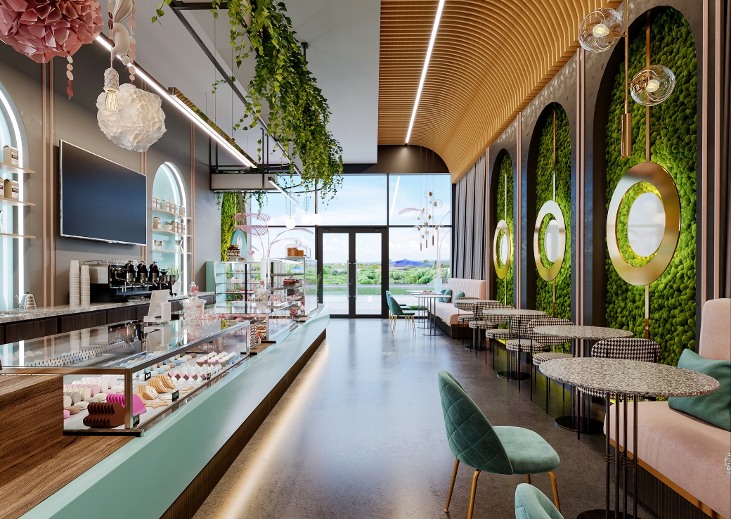 ice cream shop