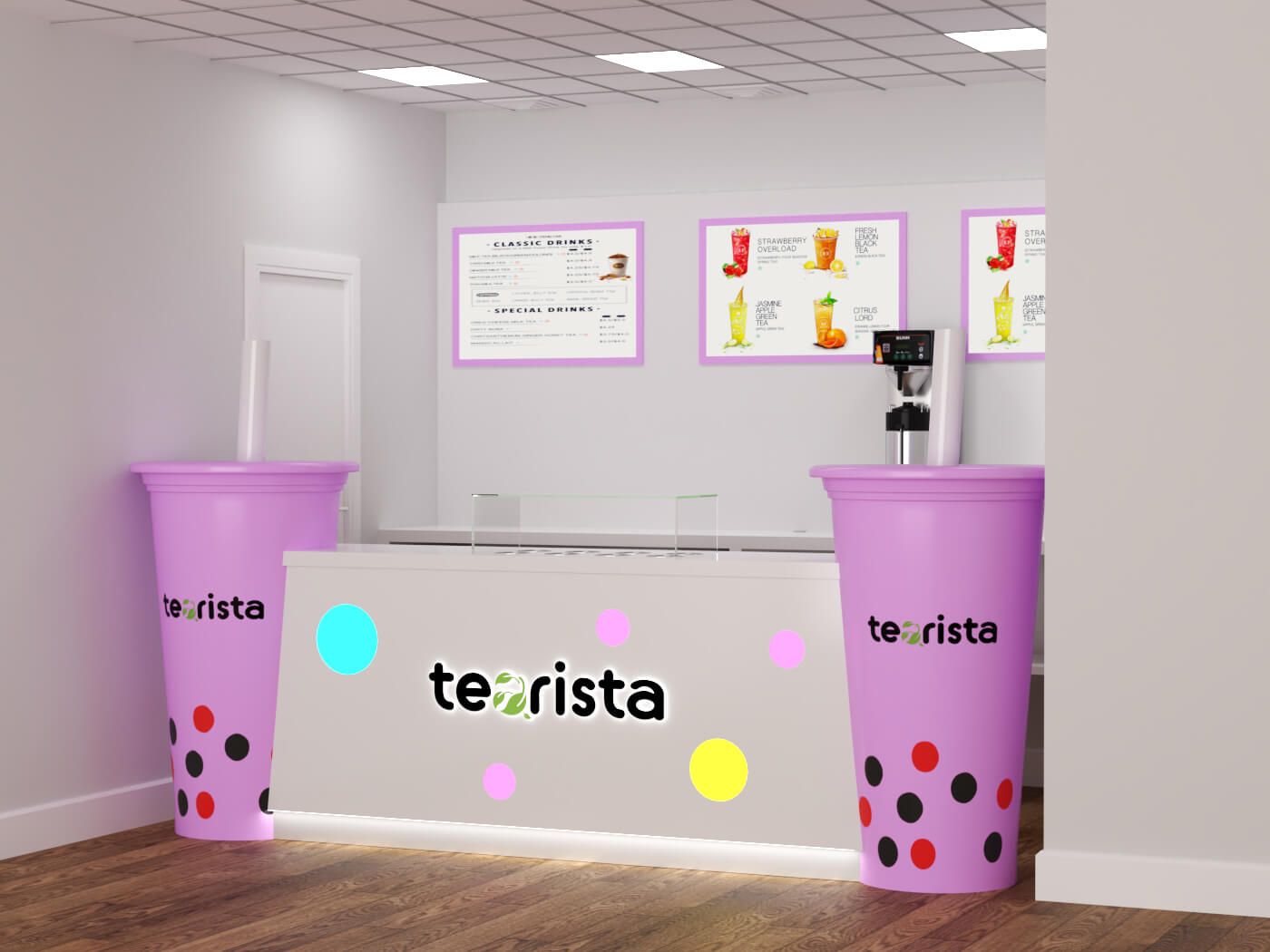 bubble tea shop