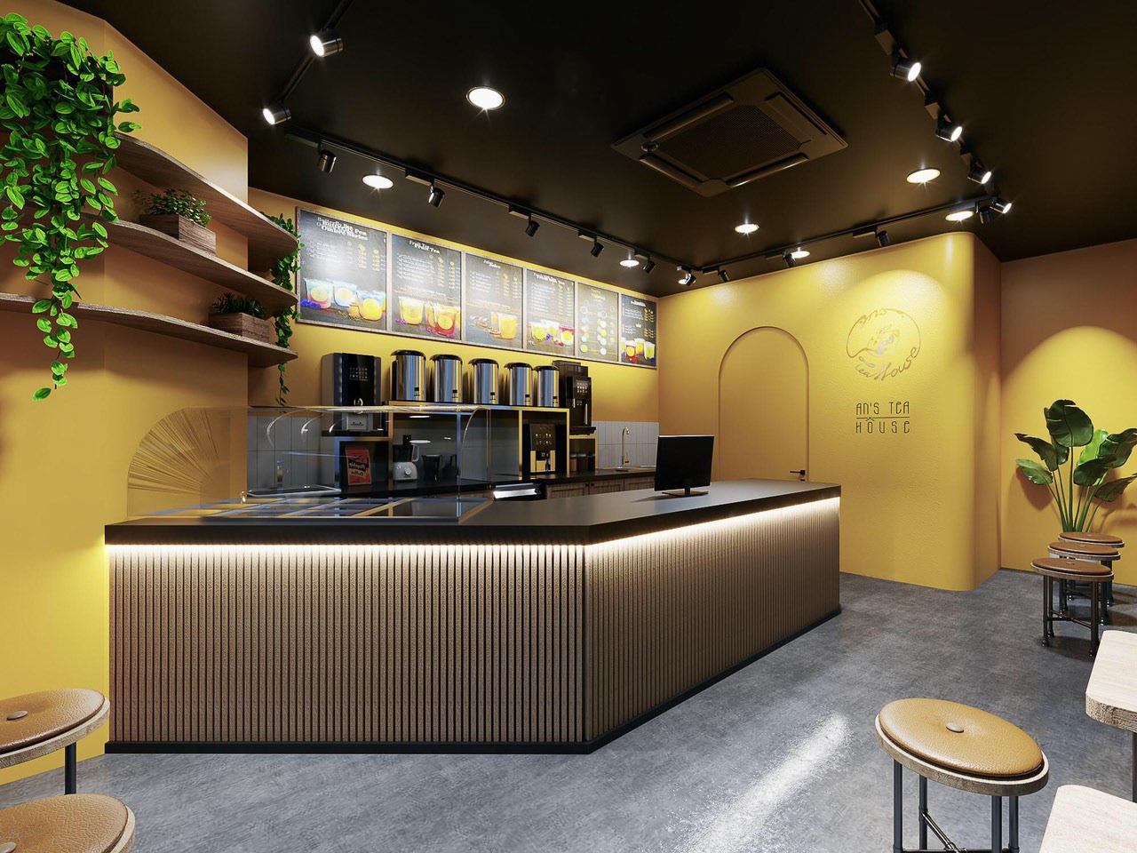 bubble tea store