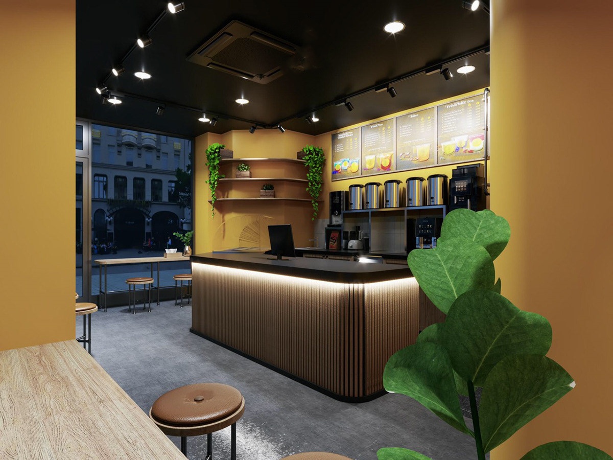 bubble tea store