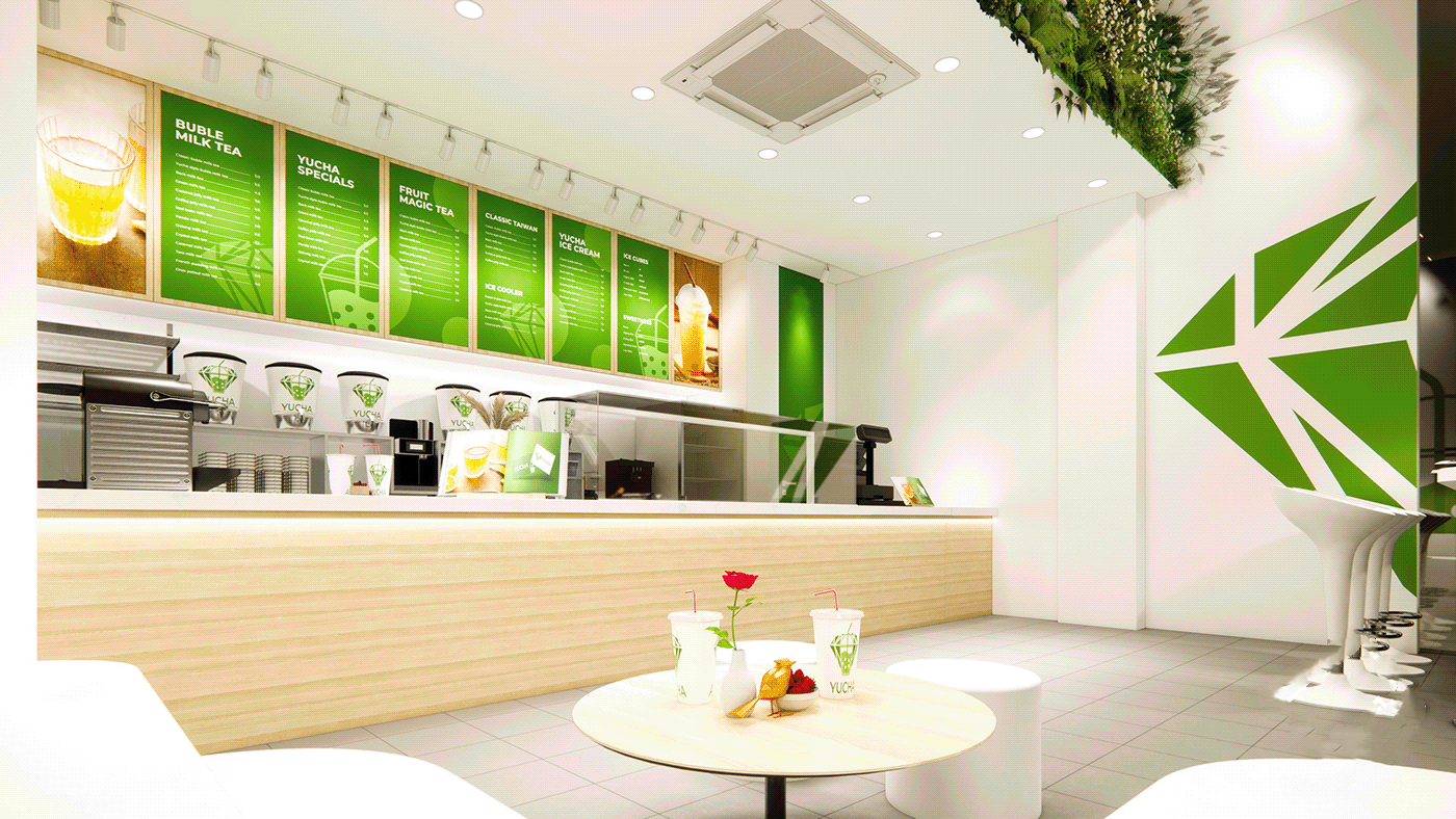 bubble tea shop