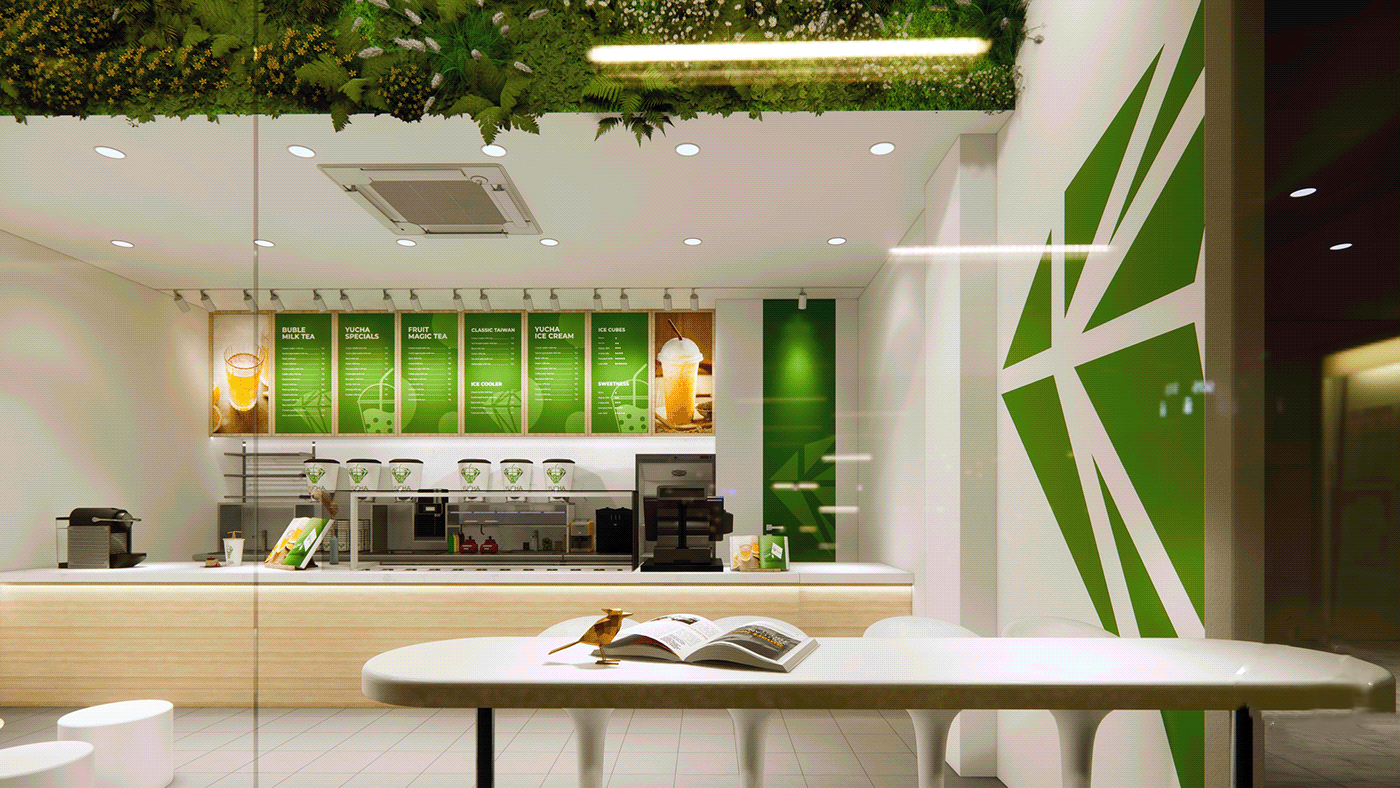bubble tea shop