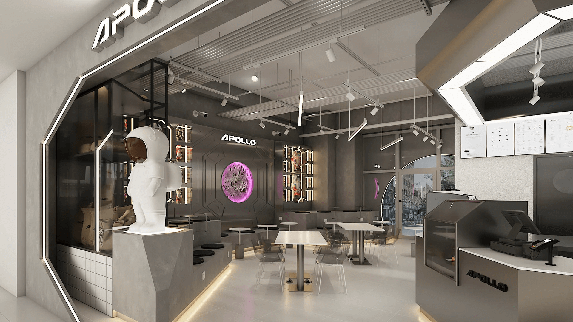 bubble tea shop