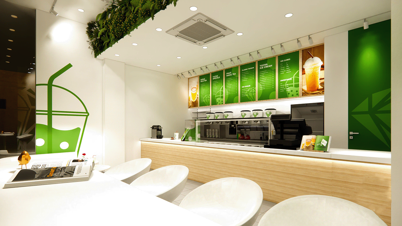 bubble tea shop