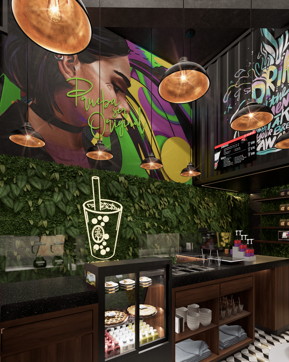 bubble tea store