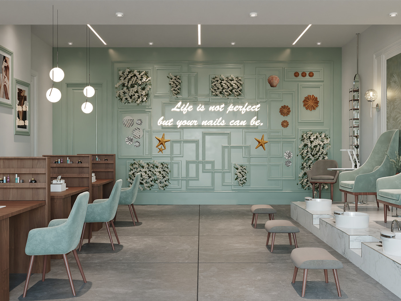 nail salon shop