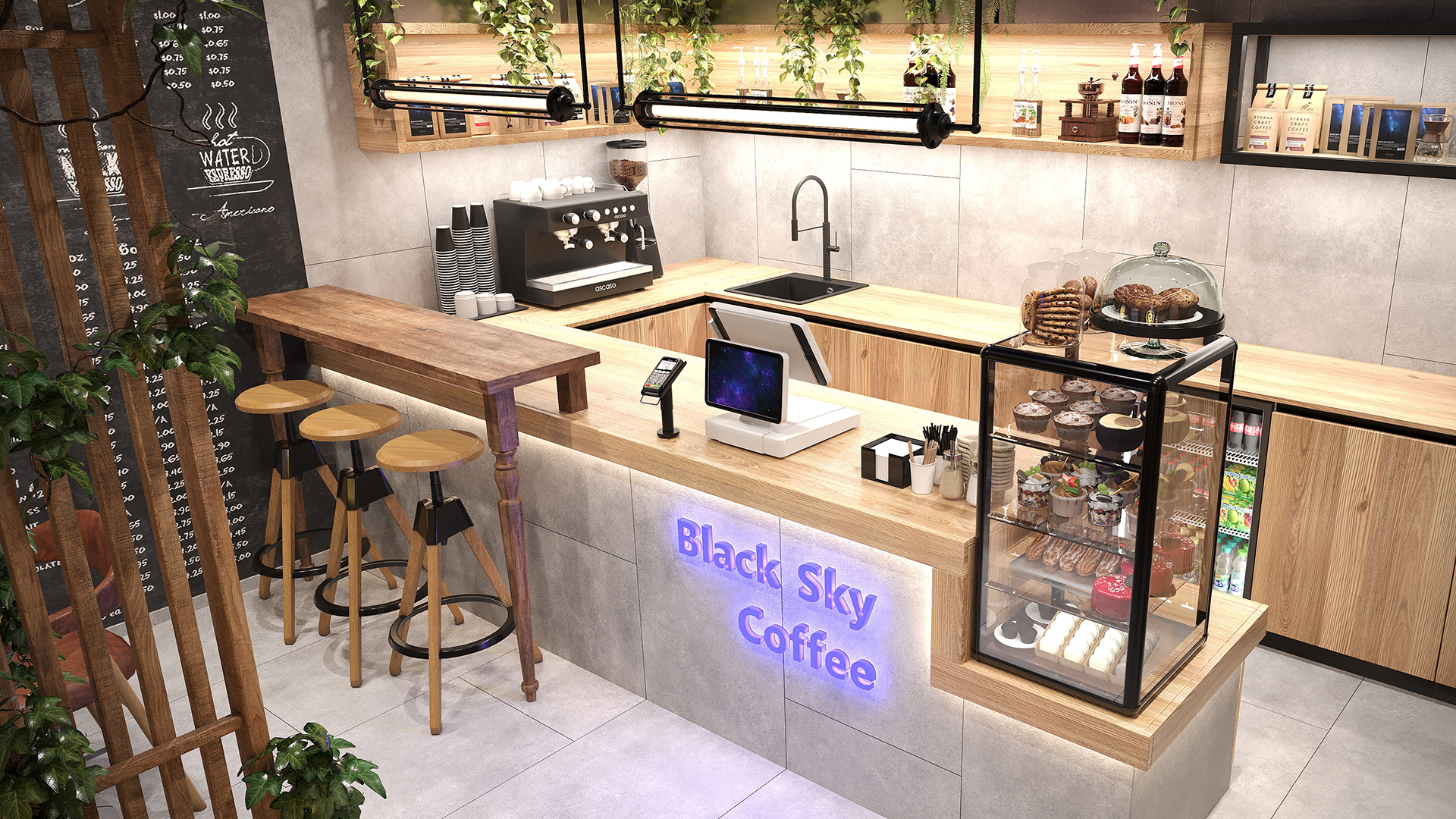 cafe kiosk