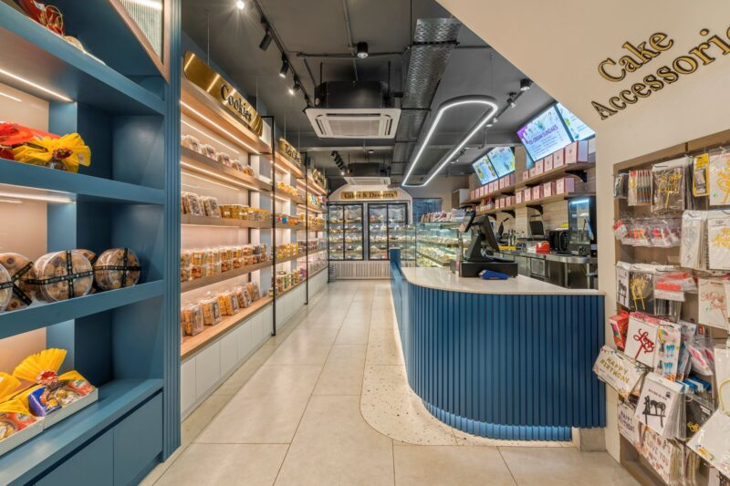Bakery bar counter design