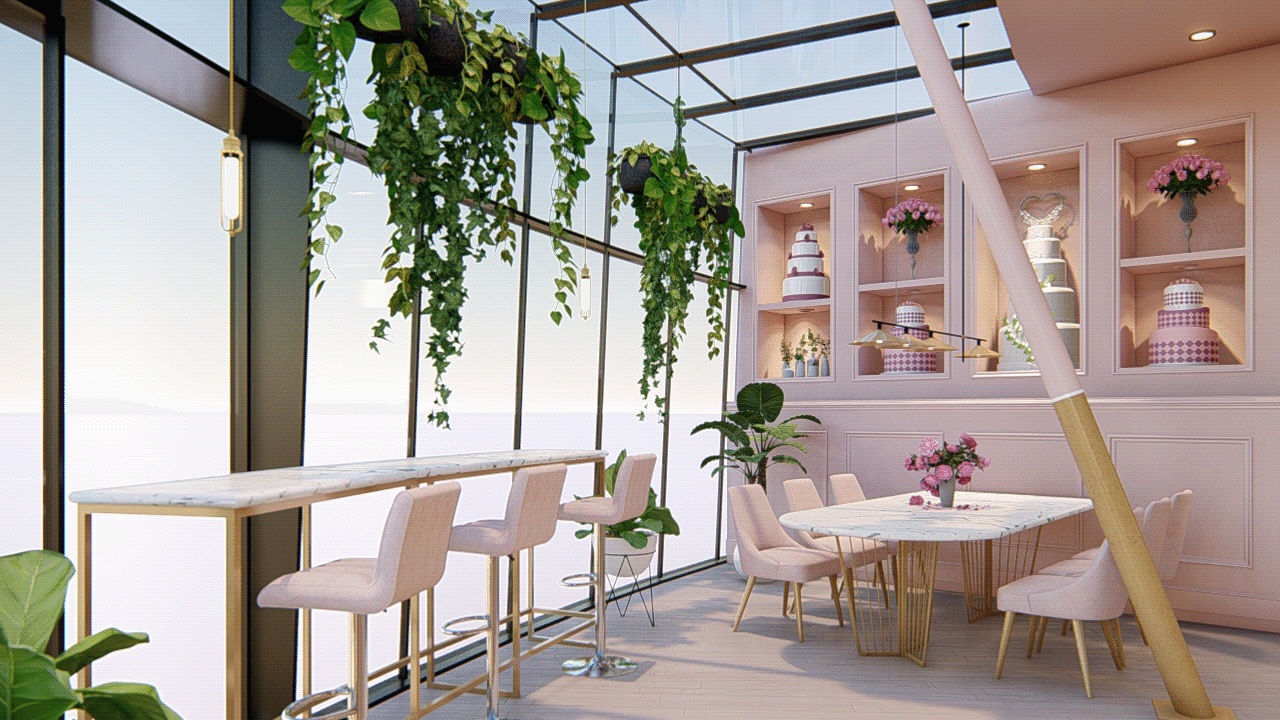 3d food shop