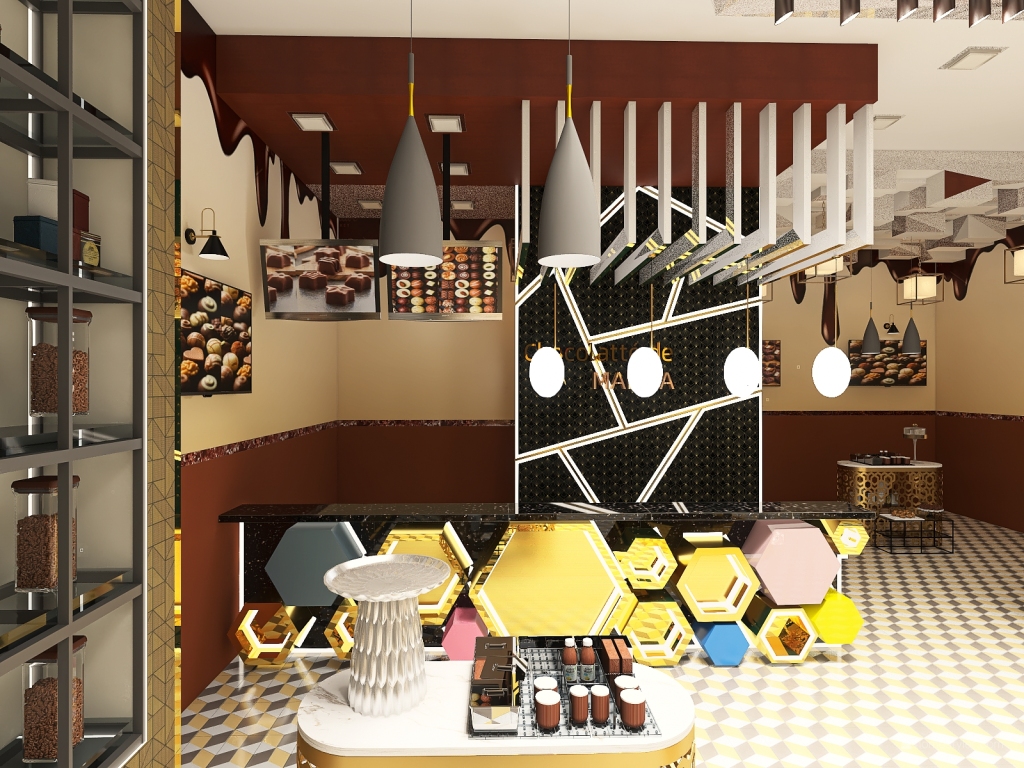 candy display showcase