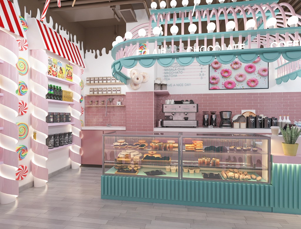 ice cream shop 
