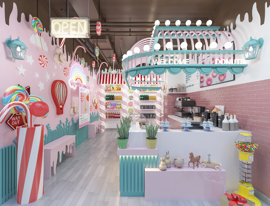 ice cream shop 