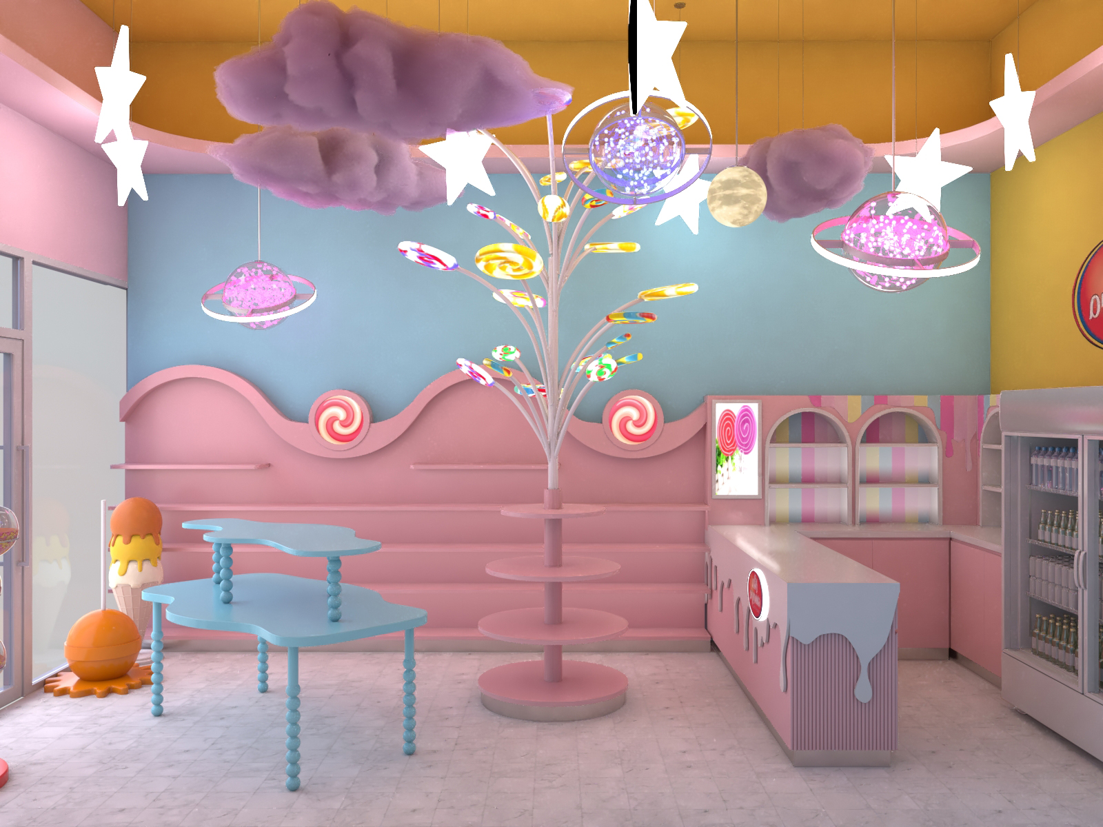 candy shop design