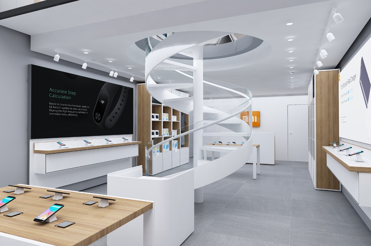 phone shop design