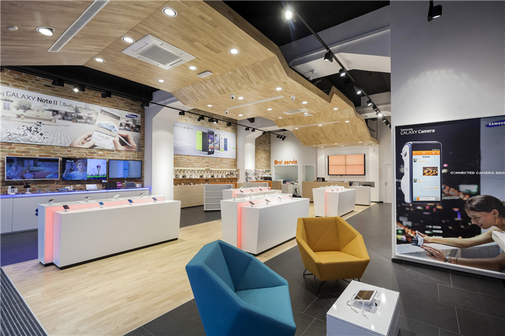 cell phone shop design