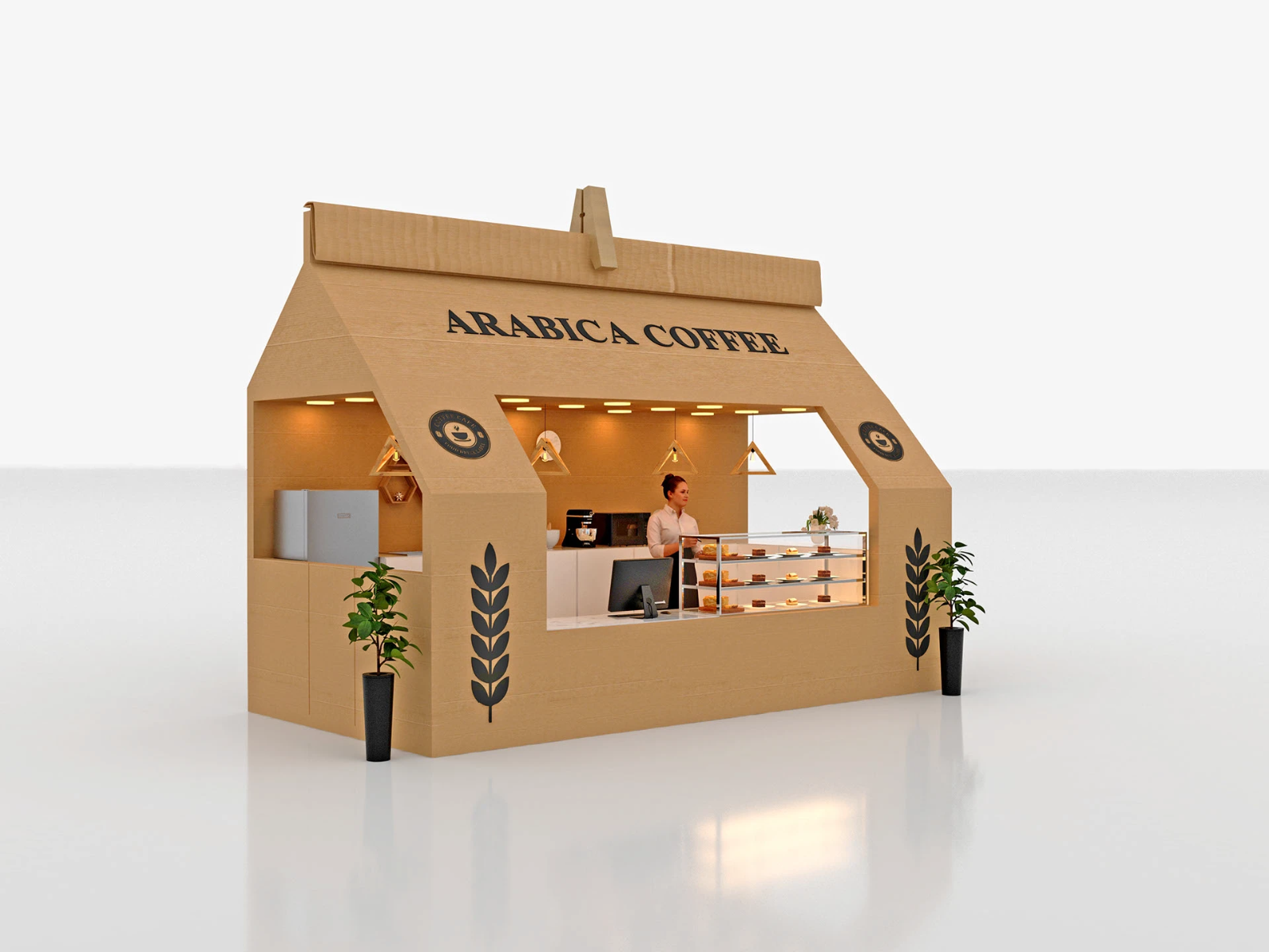 coffee booth