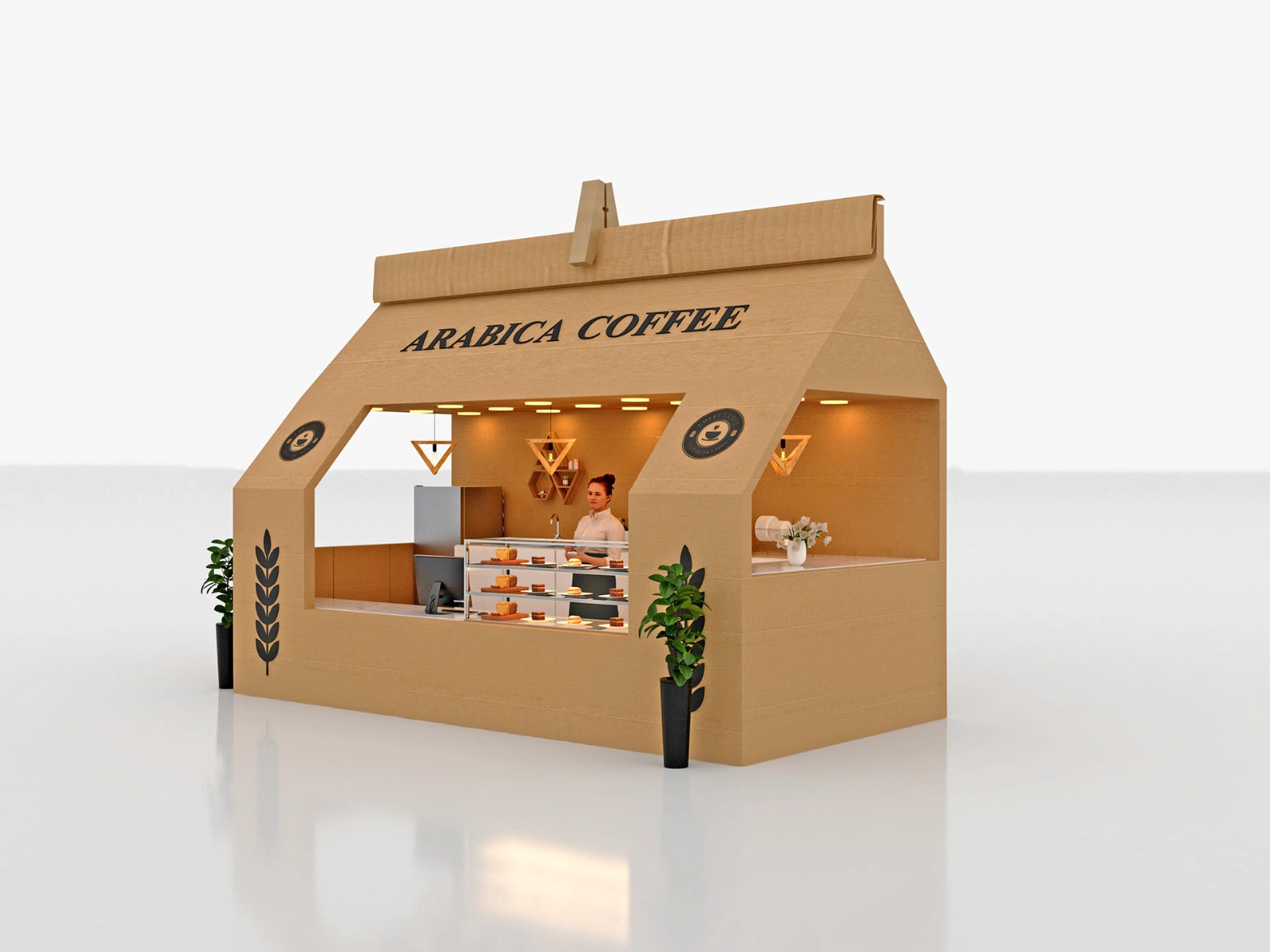 coffee booth