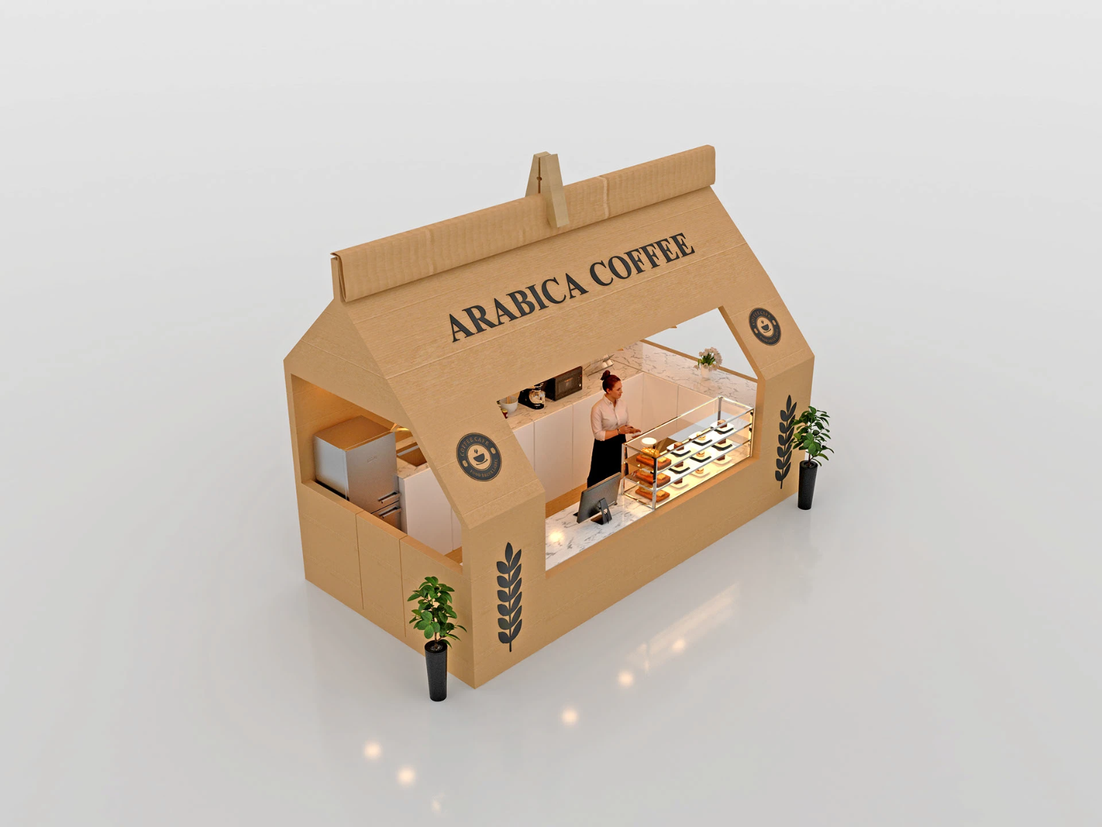 coffee booth