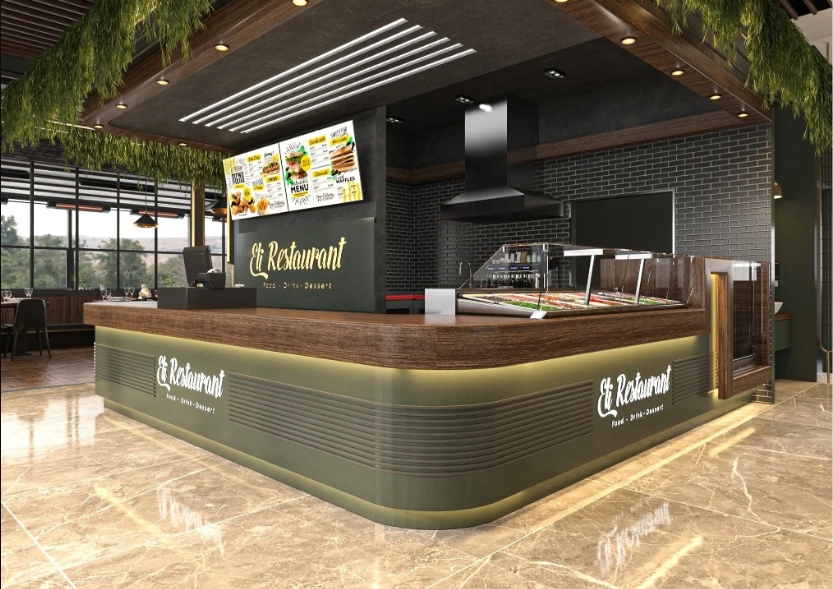 restaurant bar counter