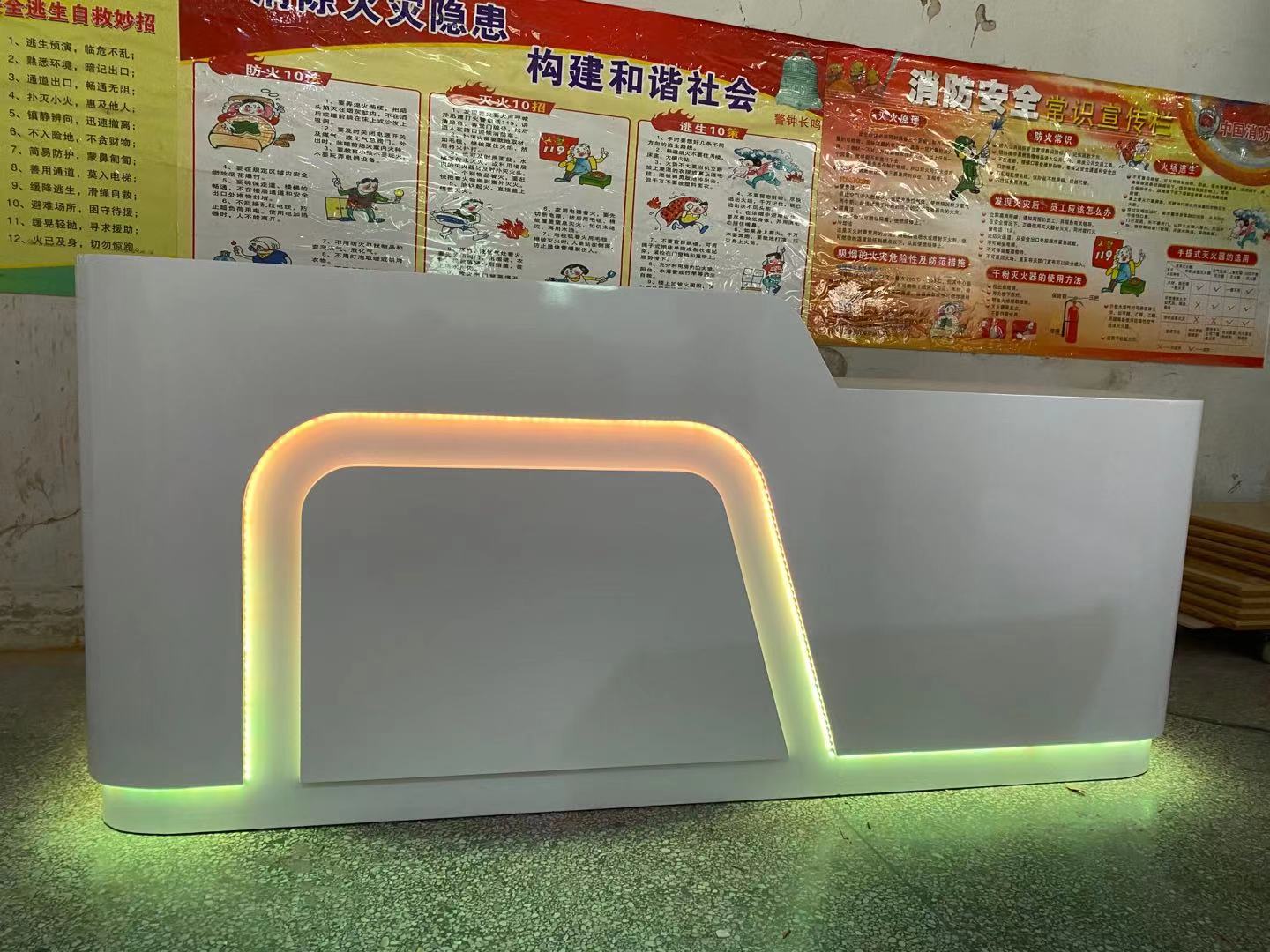 reception desk