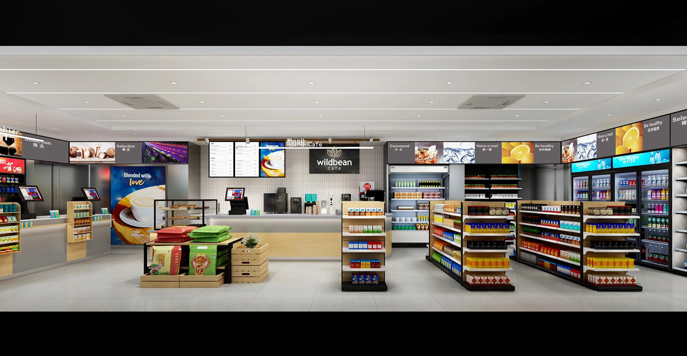 Convenience Supermarket Store