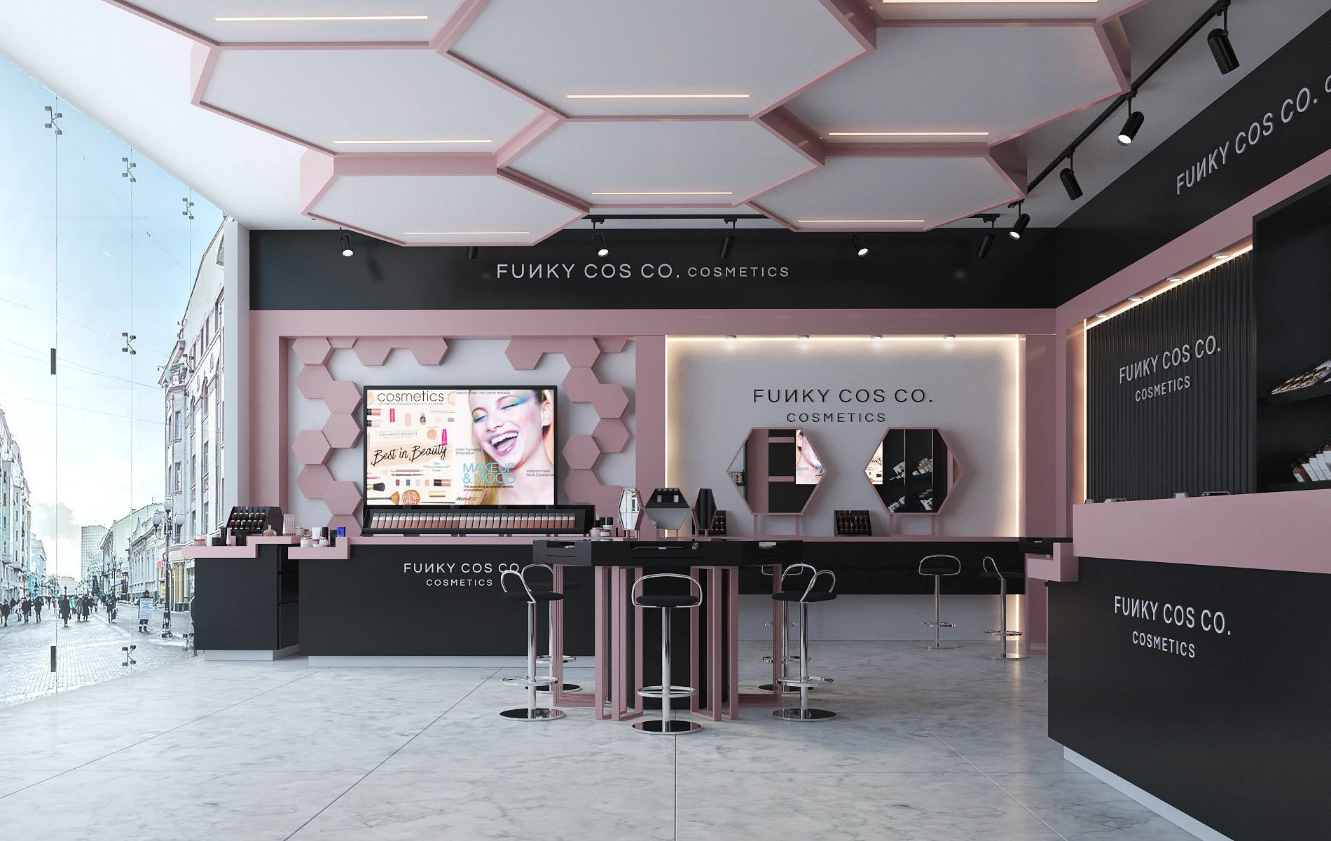 cosmetic shop