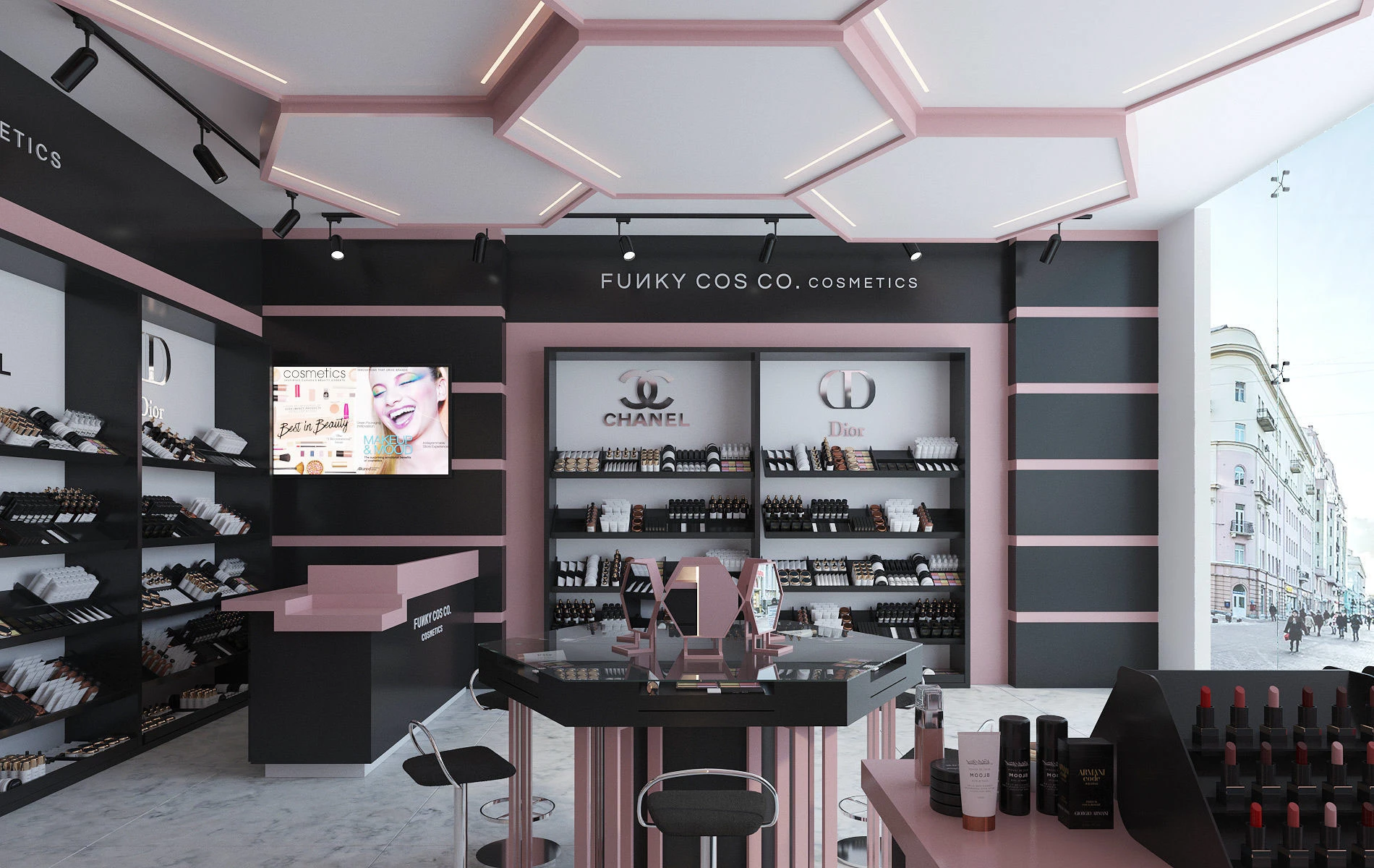 cosmetic shop