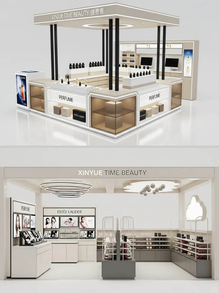 cosmetic booth