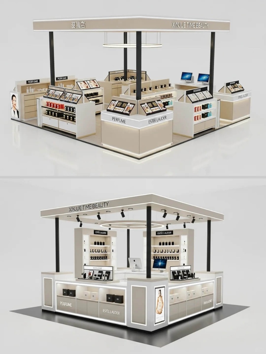cosmetic booth