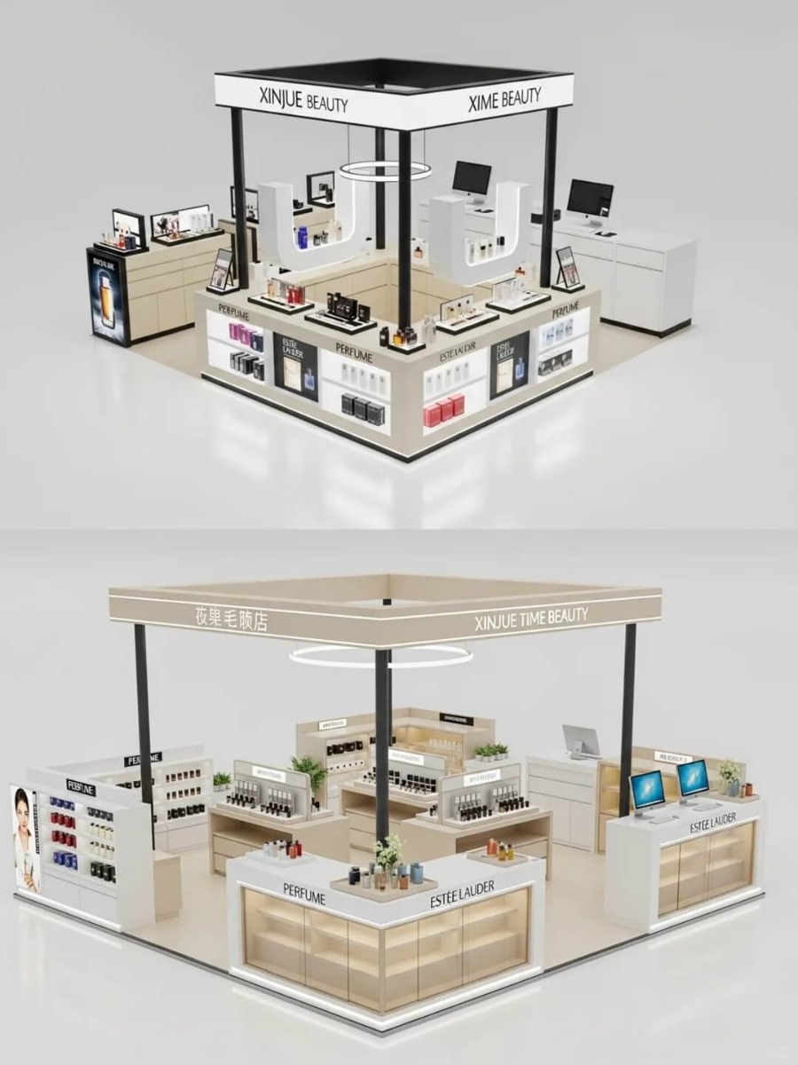 cosmetic booth
