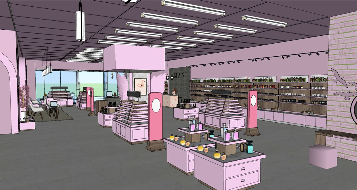 cosmetic shop 